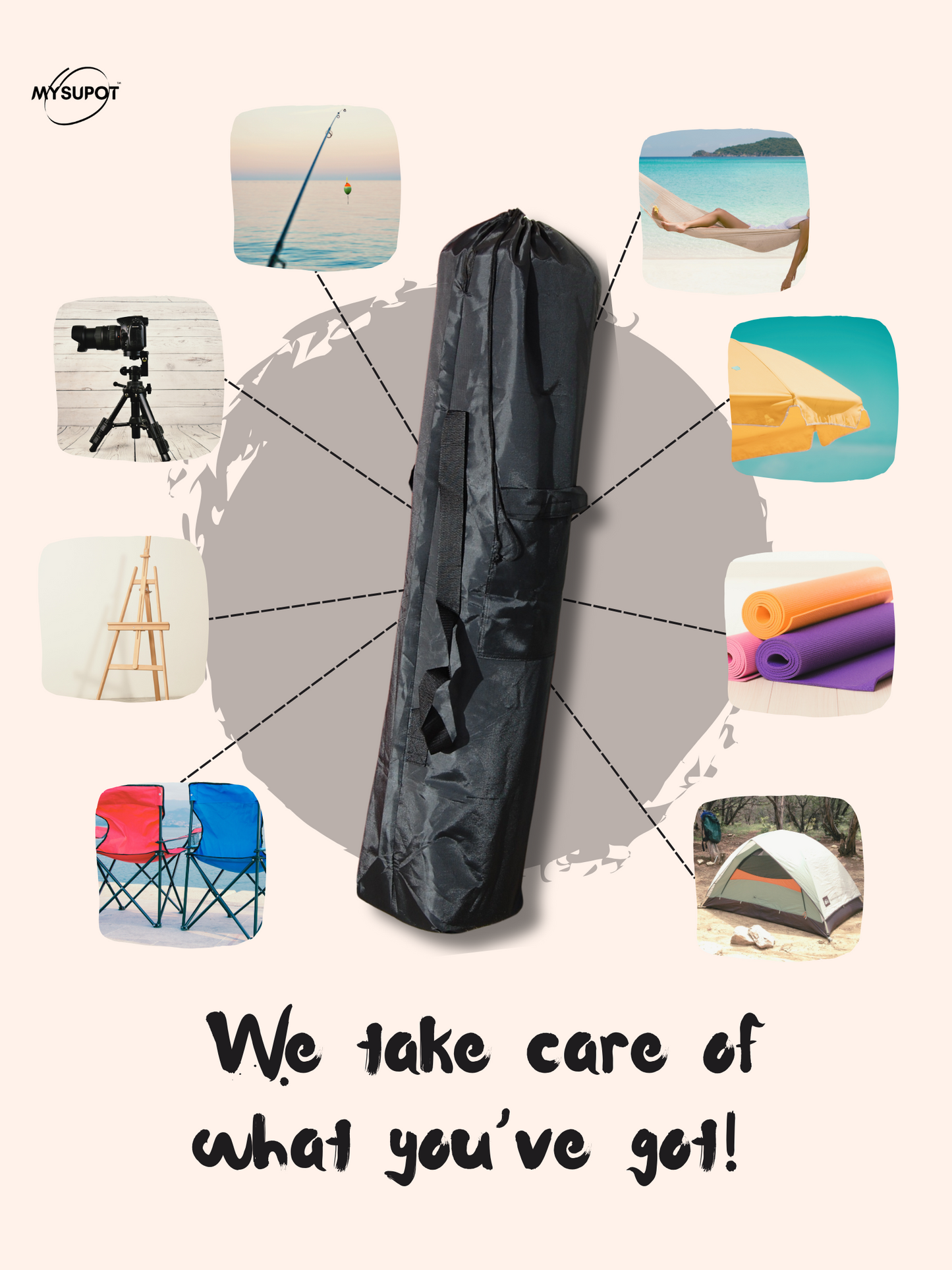 Camp Chair Bag (Black)