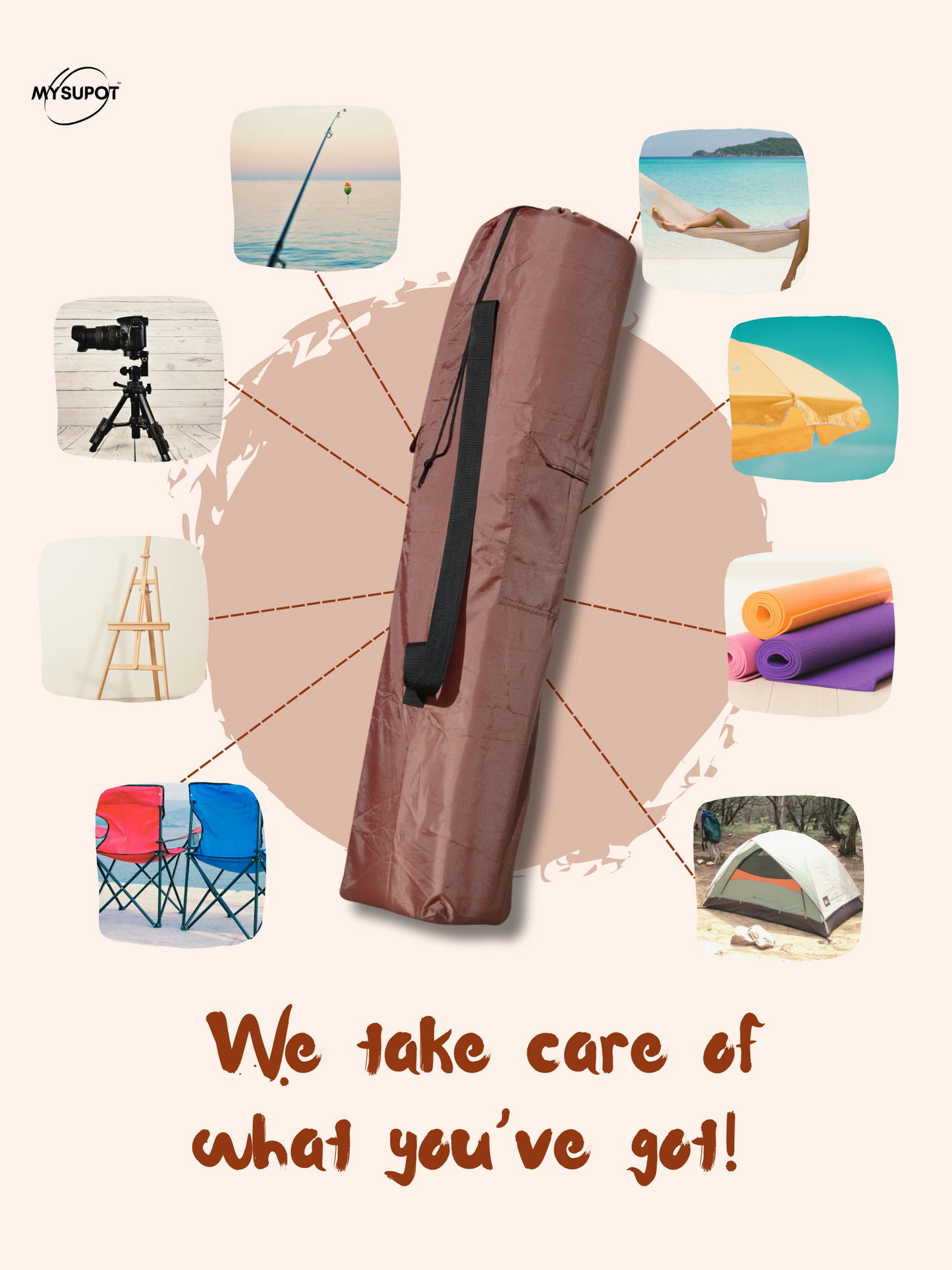 Camp Chair Bag (Brown)