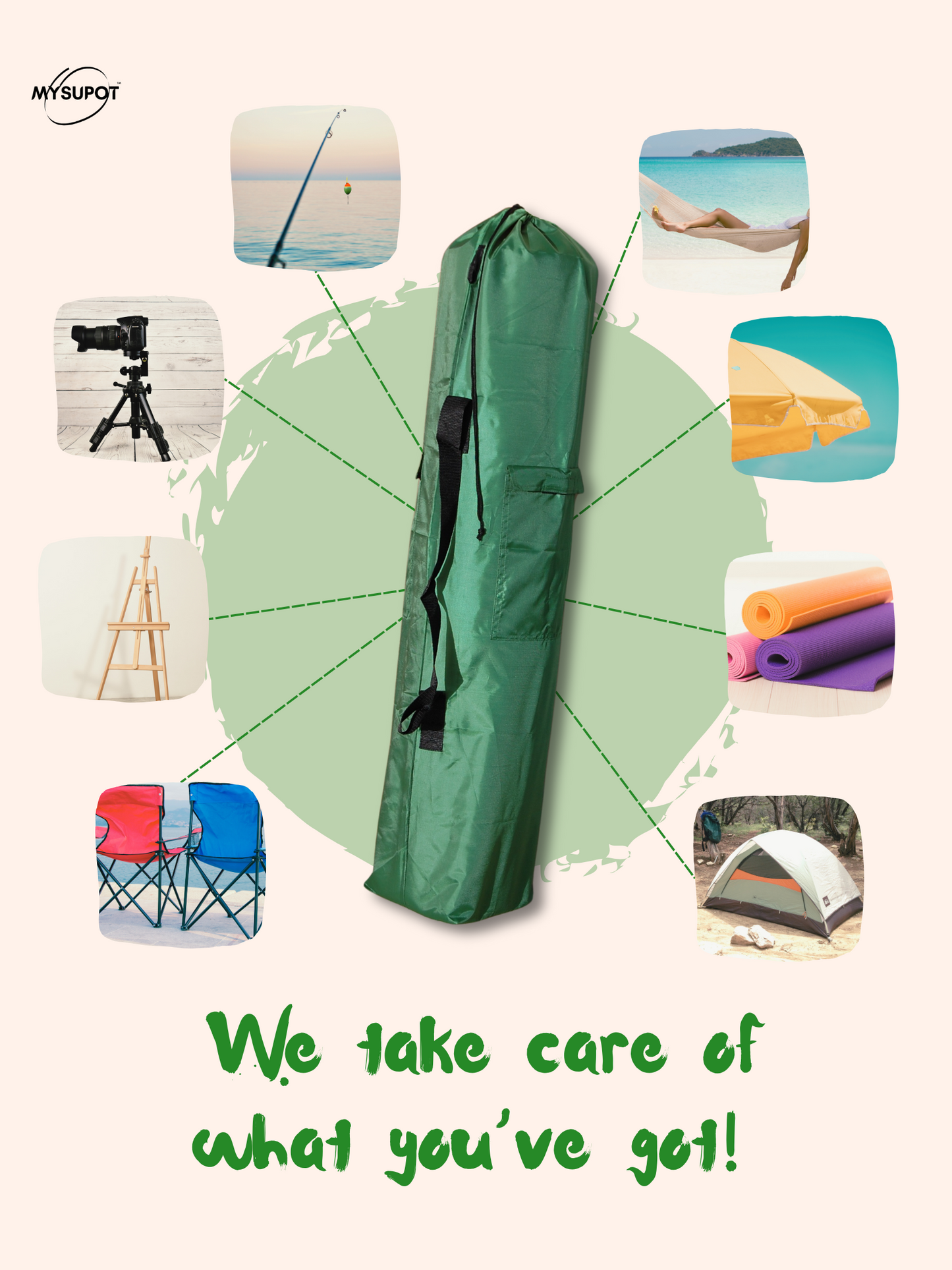 Camp Chair Bag (Green)