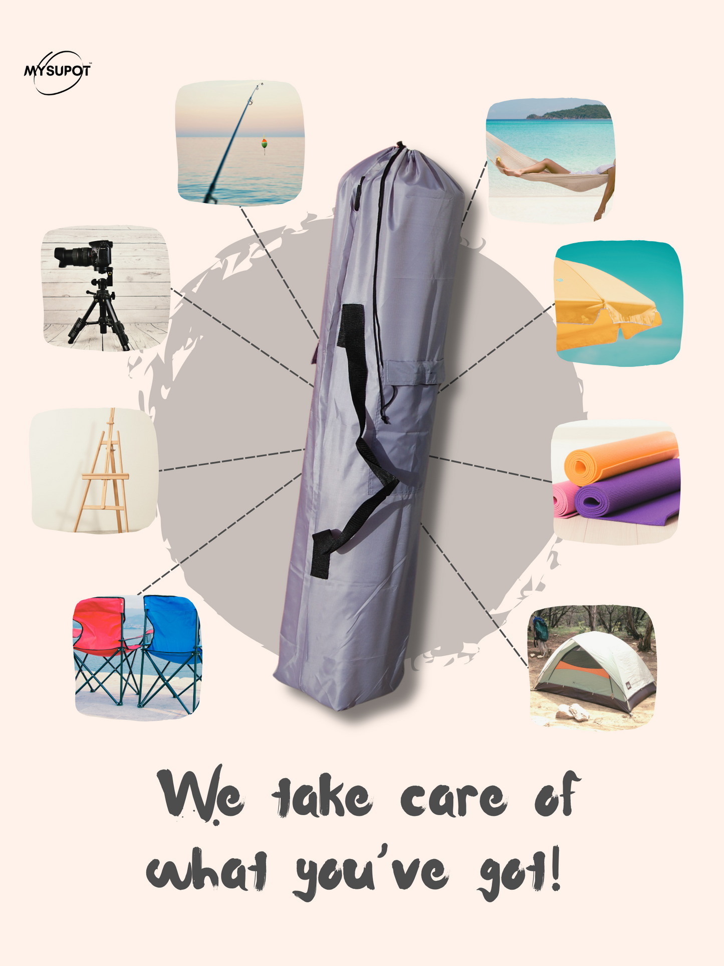 Camp Chair Bag (Gray)