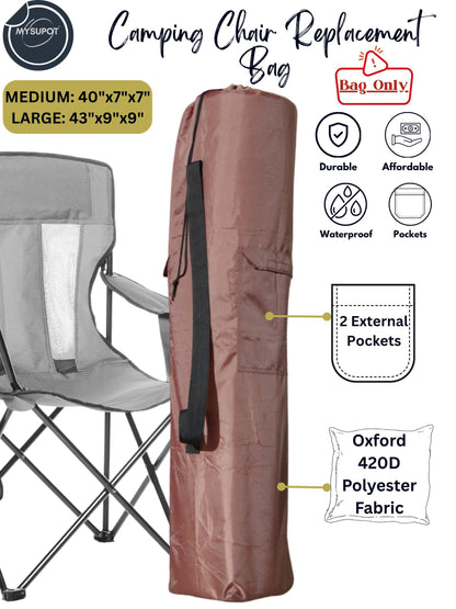 Camp Chair Bag (Brown)