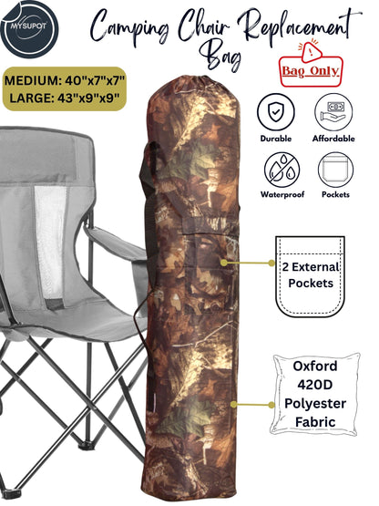 Camp Chair Bag (Camouflage)