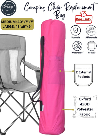 Camp Chair Bag (Pink)
