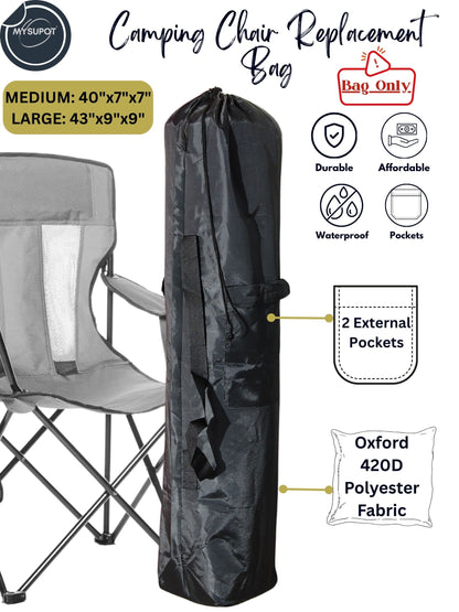 Camp Chair Bag (Black)