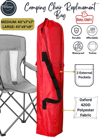 Camp Chair Bag (Red)