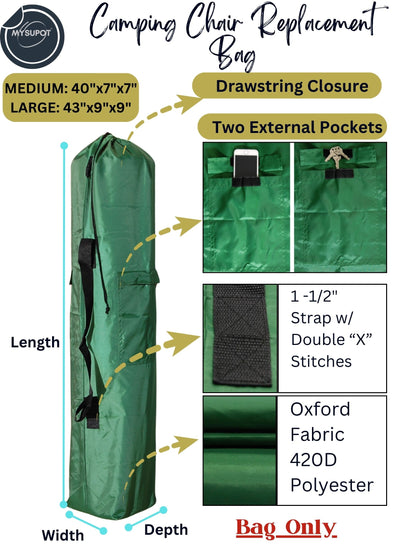 Camp Chair Bag (Green)