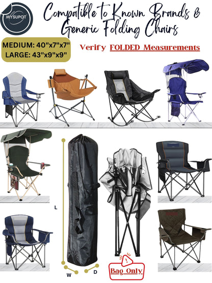 Camp Chair Bag (Black)