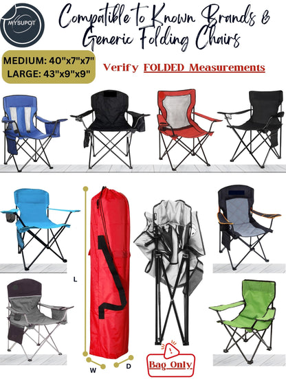 Camp Chair Bag (Red)