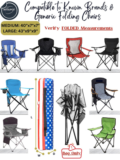 Camp Chair Bag (US Flag)