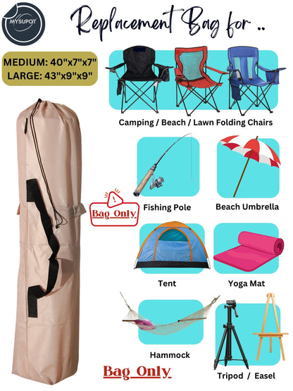 Camp Chair Bag (Tan)