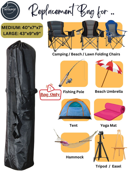 Camp Chair Bag (Black)