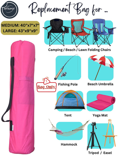 Camp Chair Bag (Pink)