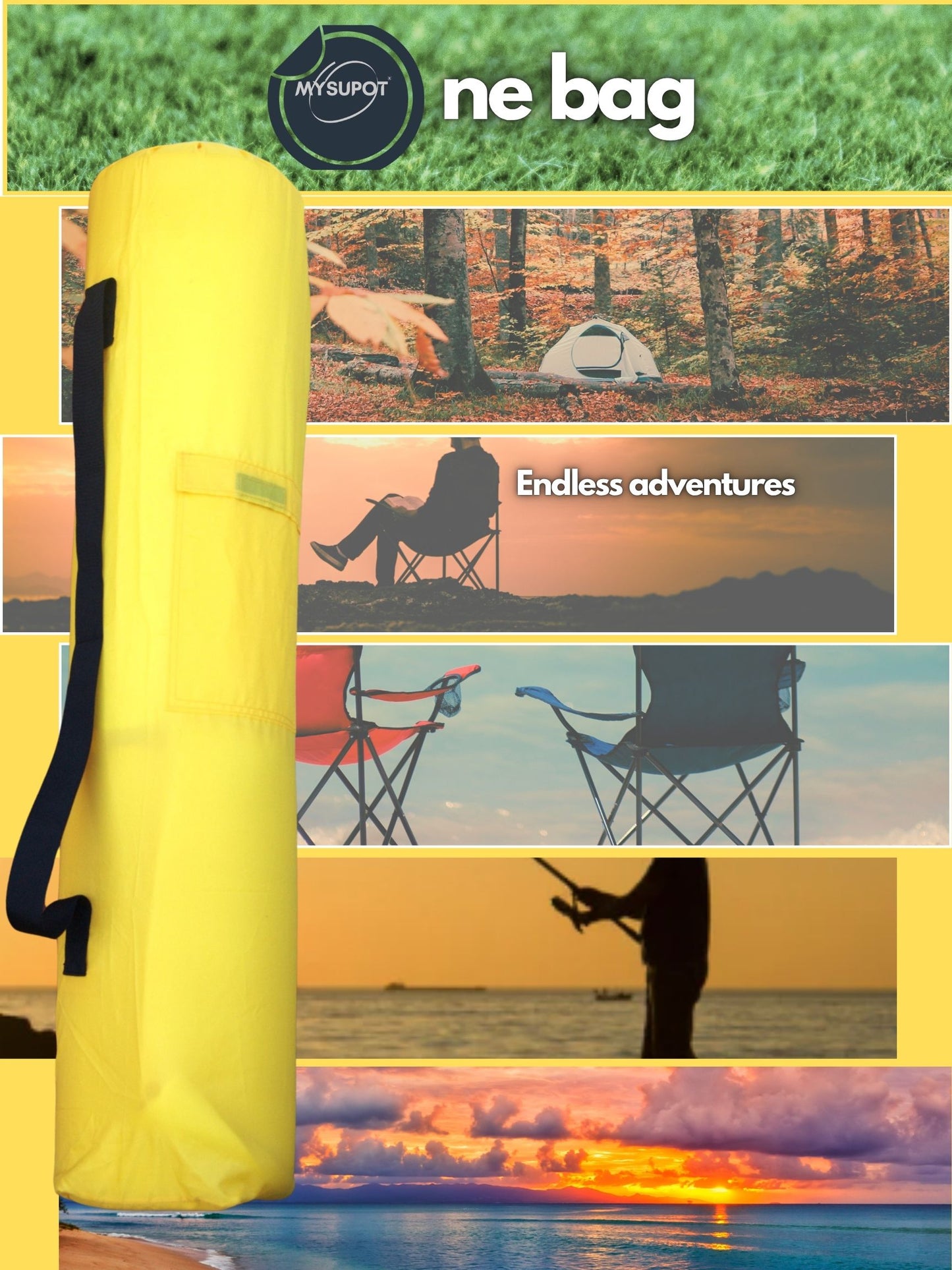 Camp Chair Bag (Yellow)