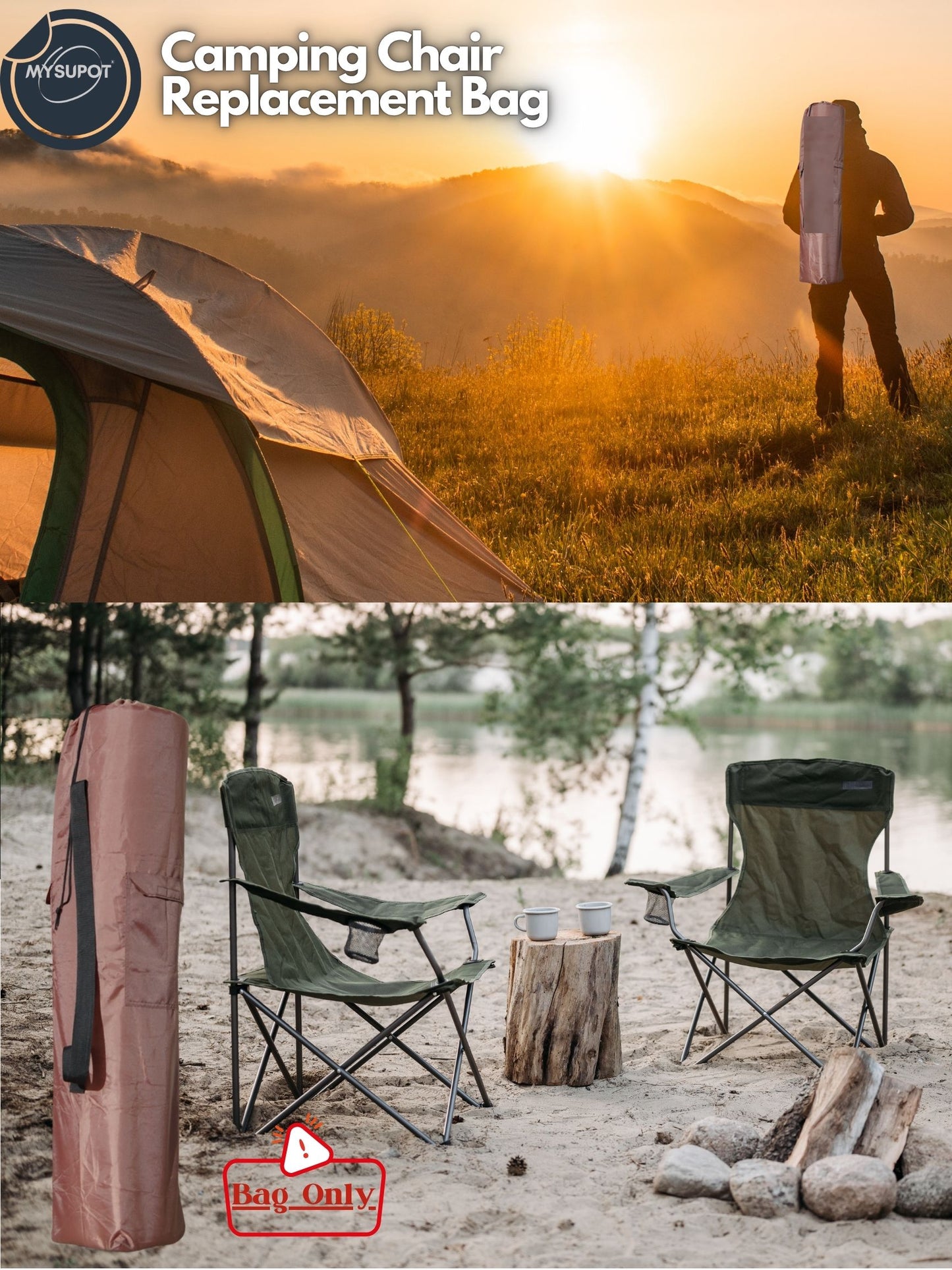 Camp Chair Bag (Brown)