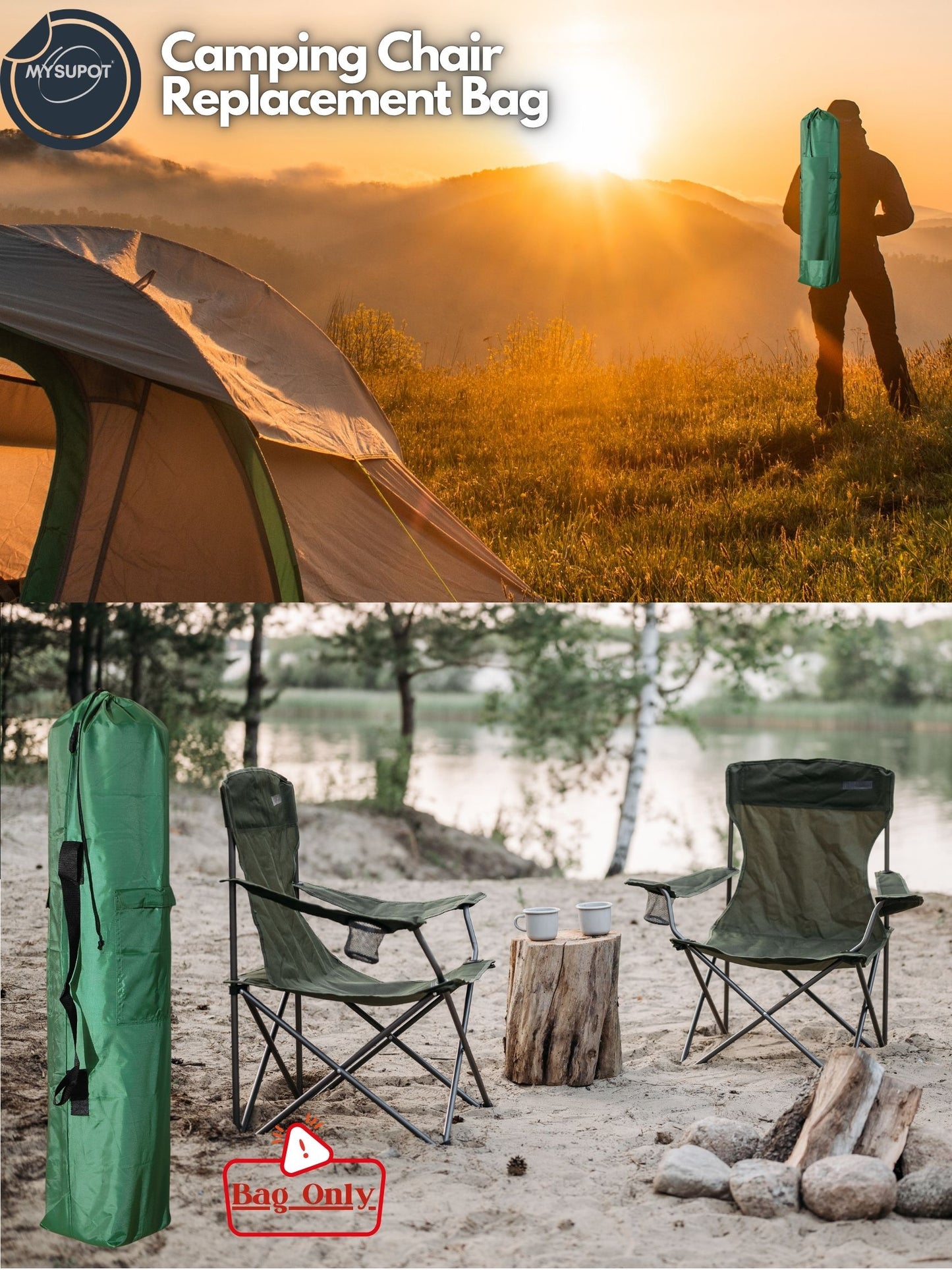 Camp Chair Bag (Green)