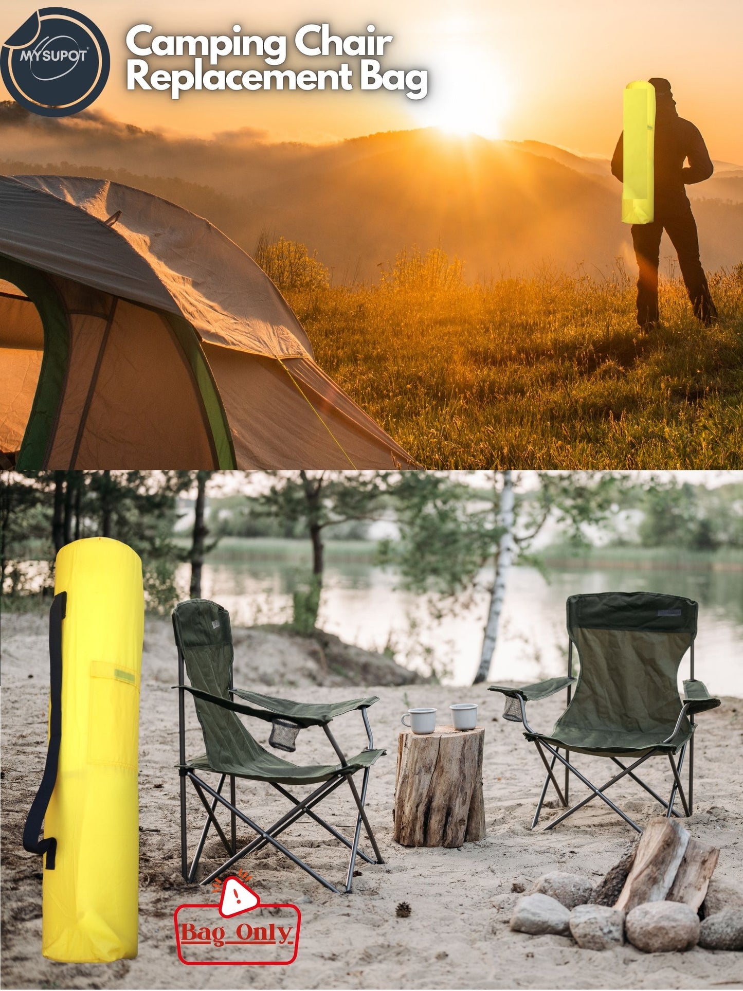 Camp Chair Bag (Yellow)