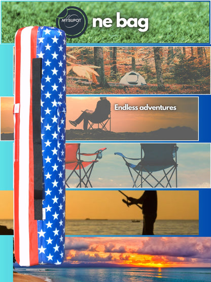 Camp Chair Bag (US Flag)