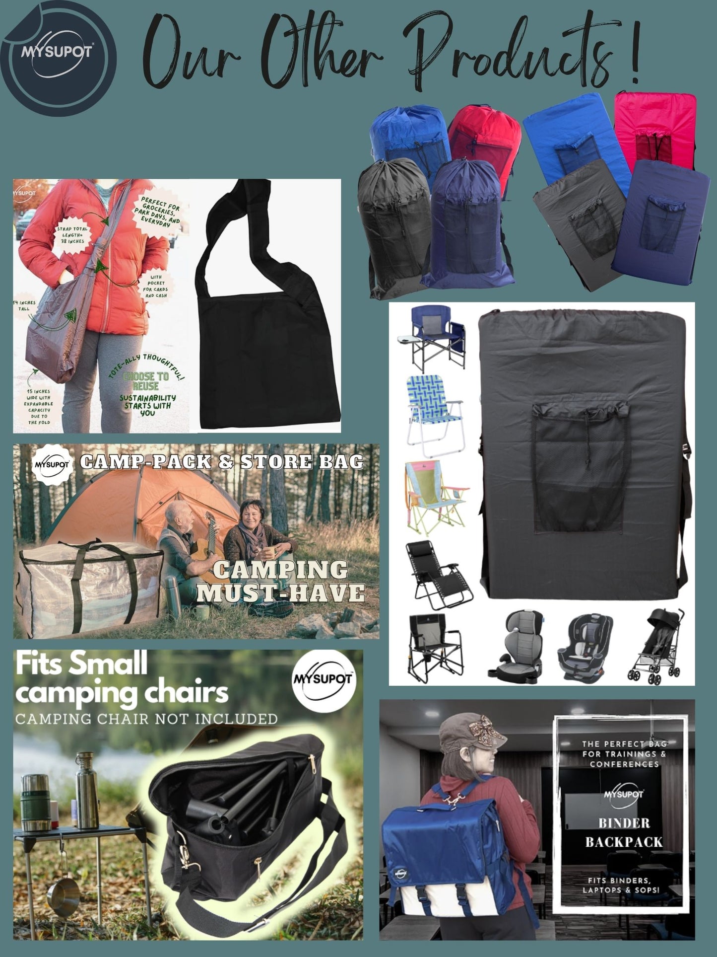 Camp Chair Bag (Orange)