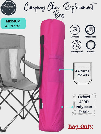 Camp Chair Bag (Pink)